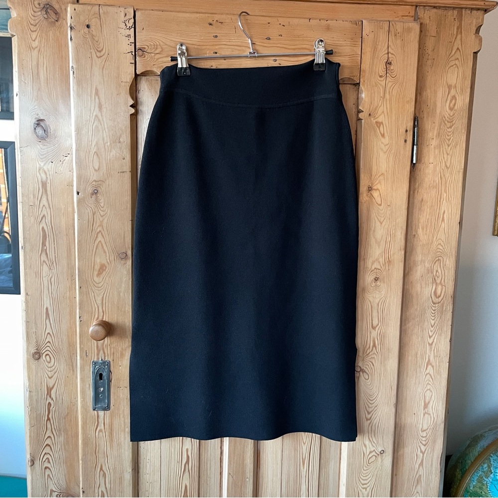 Harlem 2.0 Knit Skirt by M.M.LAFLEUR, NWOT, black, Medium - Picture 2 of 16